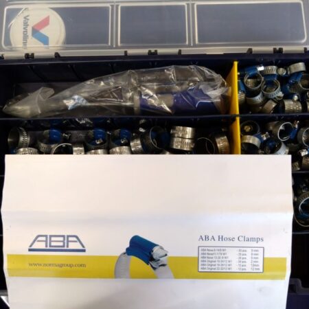 Aba-kiristimet Nova-Orig.W1 120kpl+avain