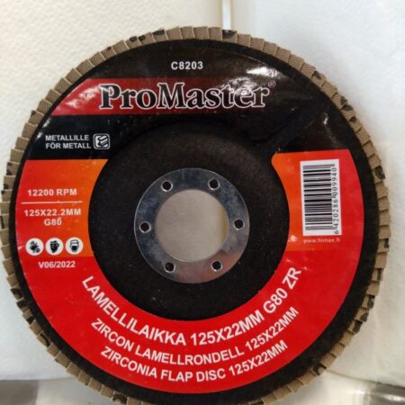 Lamellilaikka 125mm 80