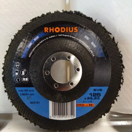 PUHDISTUSLAIKKA SVS125X22,2 MUSTA