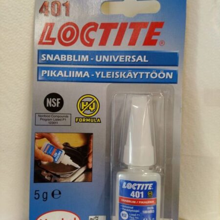 Loctite Yleispikaliima, huok,materiaalit