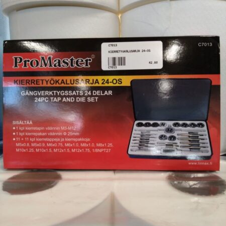 KIERRETYÖKALUSARJA 24-OS