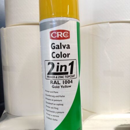 CRC Galva Color RAL1004 maali 500ml kelt