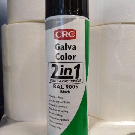 CRC Galva Color RAL9005 maali 500ml must