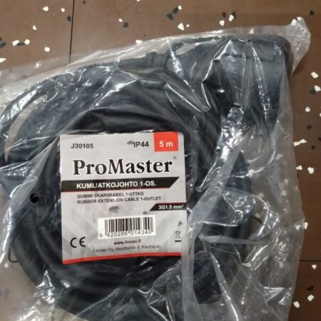 Jatkojohto 3x1,5 5m 1-os.