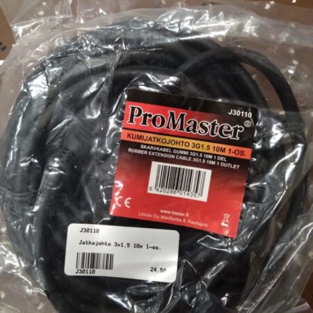 Jatkojohto 3x1,5 10m 1-os.