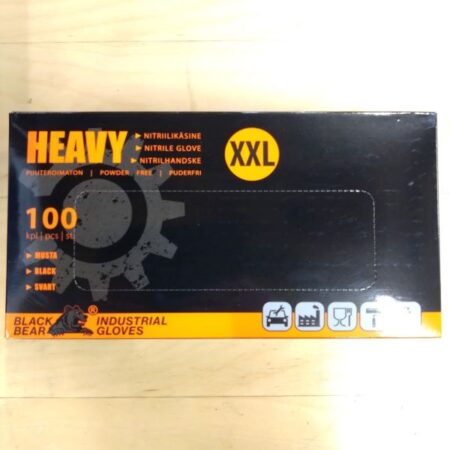 Nitriili kertakäyttökäsine Black Bear
