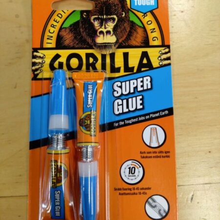 Gorilla Super Glue pikaliima 2-PACK 2x3g
