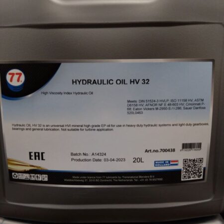 77-Hydrauliikkaöljy 20L