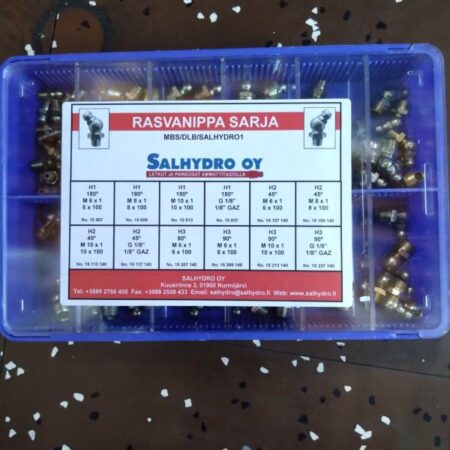 Rasvanippalajitelma 12/140kpl