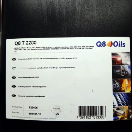 Voimansiirtoöljy T2200 20L